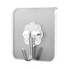 Transparent No-Trace Adhesive Wall Hooks - Strong Load-Bearing, No-Punch Installation