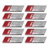 2026 2/5/10Pcs Car RS Sline Badge Steering Wheel Sticker Accessories for Audi Sline A4 B7 B8 B9 A3 8P 8V 8L A5 A6 C6 C5 C7 A1 Q2 Q3