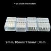 5Pcs Copper Rgb Connector Durable Gold 6/ 7/9/10/11/12/13Mm Led Strip Connector 2 Pin 3Pin 4Pin Terminals Connector Rgb