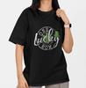 Lucky Mom Shirt Clover St Patrick’s Day Gift for Mom Women T-Shirt