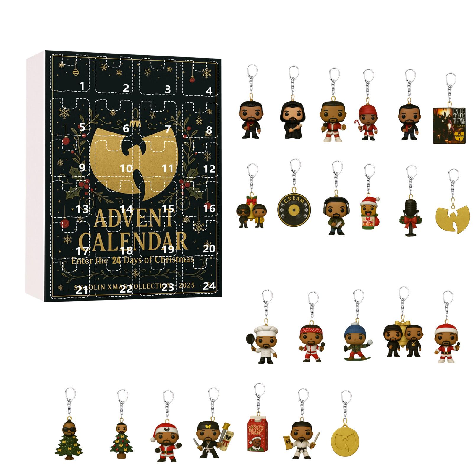 

2D Адвент-календарь включает 24 адвент-календаря, календарь обратного отсчета и коллекционные сюрпризы One Size