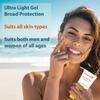 WishCare Invisible Gel Sunscreen SPF 50+ PA++++ For Face And Body 50g Lightweight Oil-Free Protection