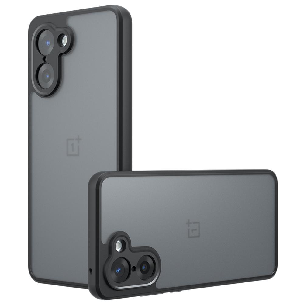 

Для OnePlus Ace 5 Racing 5G/Nord CE5 5G Чохол Skin-Touch ТПУ+ПК Матовий Чохол для Телефону, Прозорий Чорний A