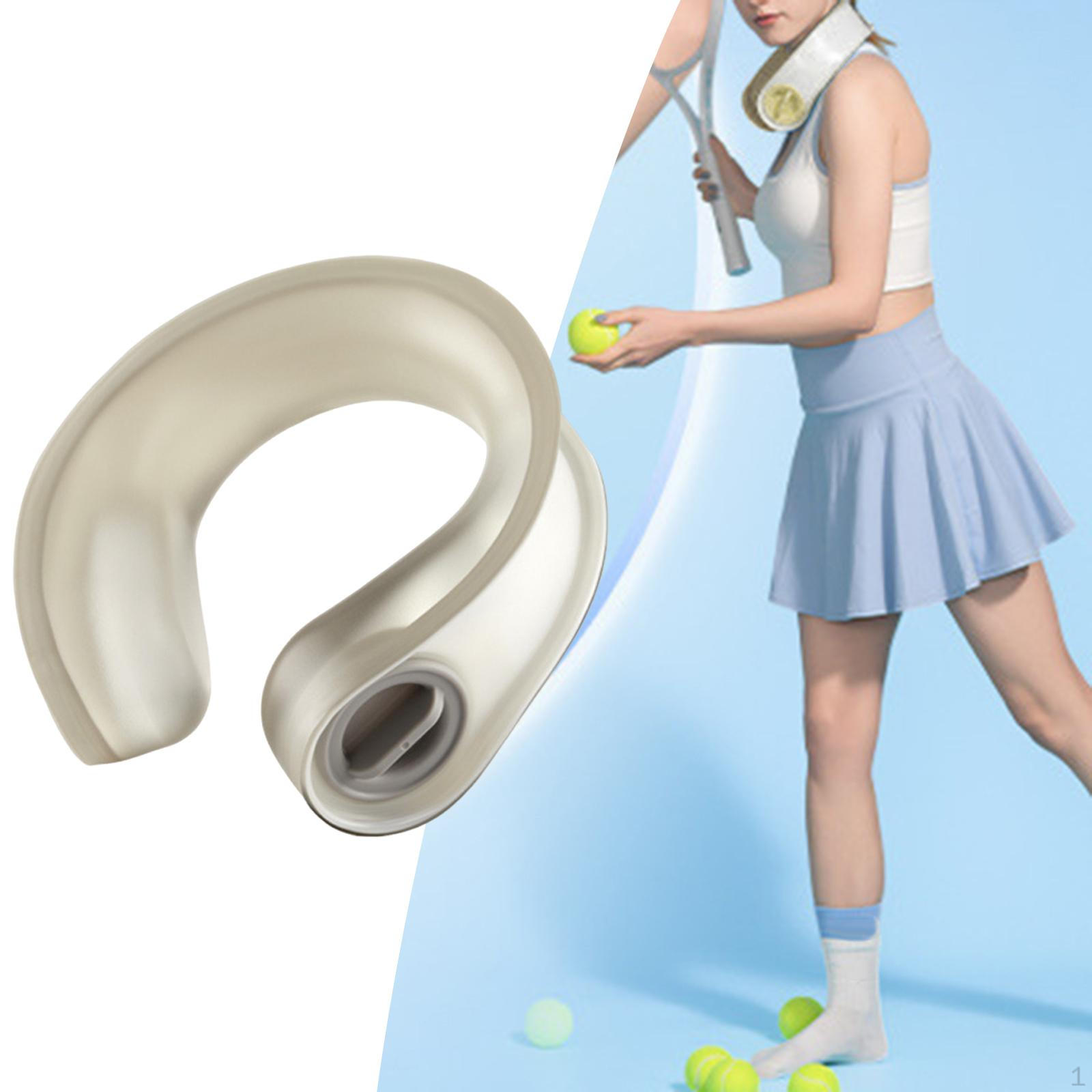 

Охлаждающая повязка на шею многоразовая освобождает руки тепловой удар для спорта работы на открытом воздухе серый