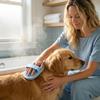 Pet Massage Comb Cleaning  Bathhouse Cats And Dogs Take A Bath And Brush