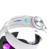 Adjustable RGB Head Strap 12000mAh Battery Extend VR Playtime Comfort Head Strap Headband Head Band for Meta Quest 3S VR Headset
