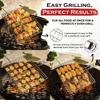 Folding Portable Outdoor Camping Stainless Steel BBQ Rack Grill Accessories for Outdoor Grill Campfire Cooking Equipment