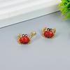 Design Fashion Fine Beautiful Woman Earrings Sea Life Cute Little Crab Stud Earrings