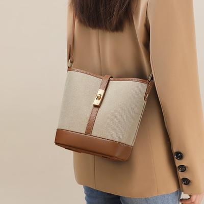 Bucket Bag 2025 New Women's Bag Autumn Winter Crossbody Bag Versatile High-end Large Capacity Shoulder Bag Handbag
