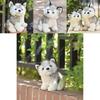 Adorable Husky Plush Doll Soft Toy Perfect Christmas Gift For Kids And Babies