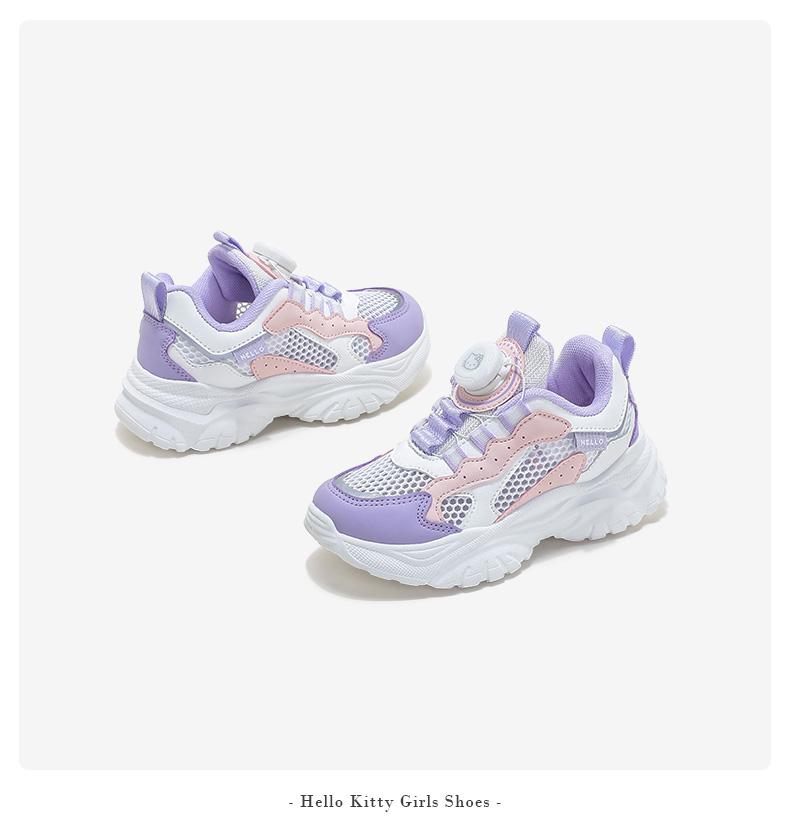 Kaiti Cat Children's Shoes 2026 New Thick Soled Shoes for Girls' Summer Cute and Fun Children's Sports Shoes