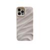 Zijdeachtige 3D Textuur Effen Kleur Telefoonhoesje voor iPhone 17 Pro Max/16/15/14/13
