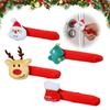 Christmas Decorations Door Handle Covers with Hanging Bells Soft Christmas Decors Xmas Pendant For Family Festives Accessories
