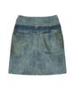 Grails Illusion Denim Skirt [Blue]