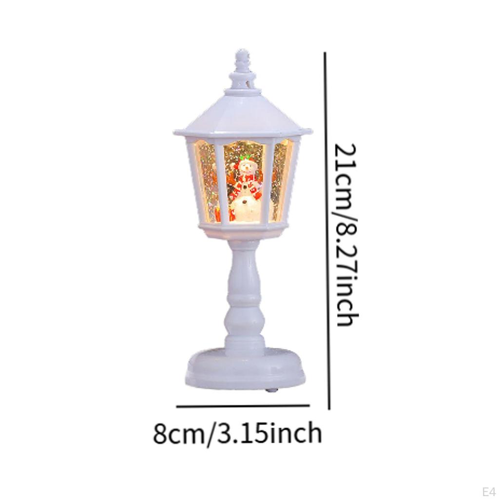 Weihnachtslaterne Feiertagsdeko Lichter Dekorative Hänge-Nachtleuchte Zimmerfigur für