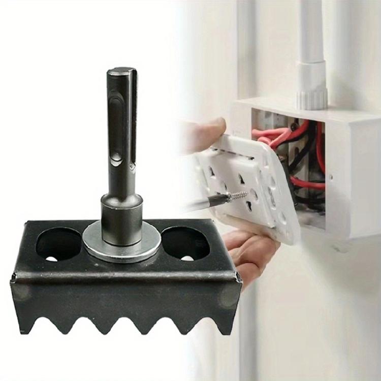 86 Type Square Hole Cutter Carbon Steel Construction Tool For Efficient Electrical Box Mounting Operations