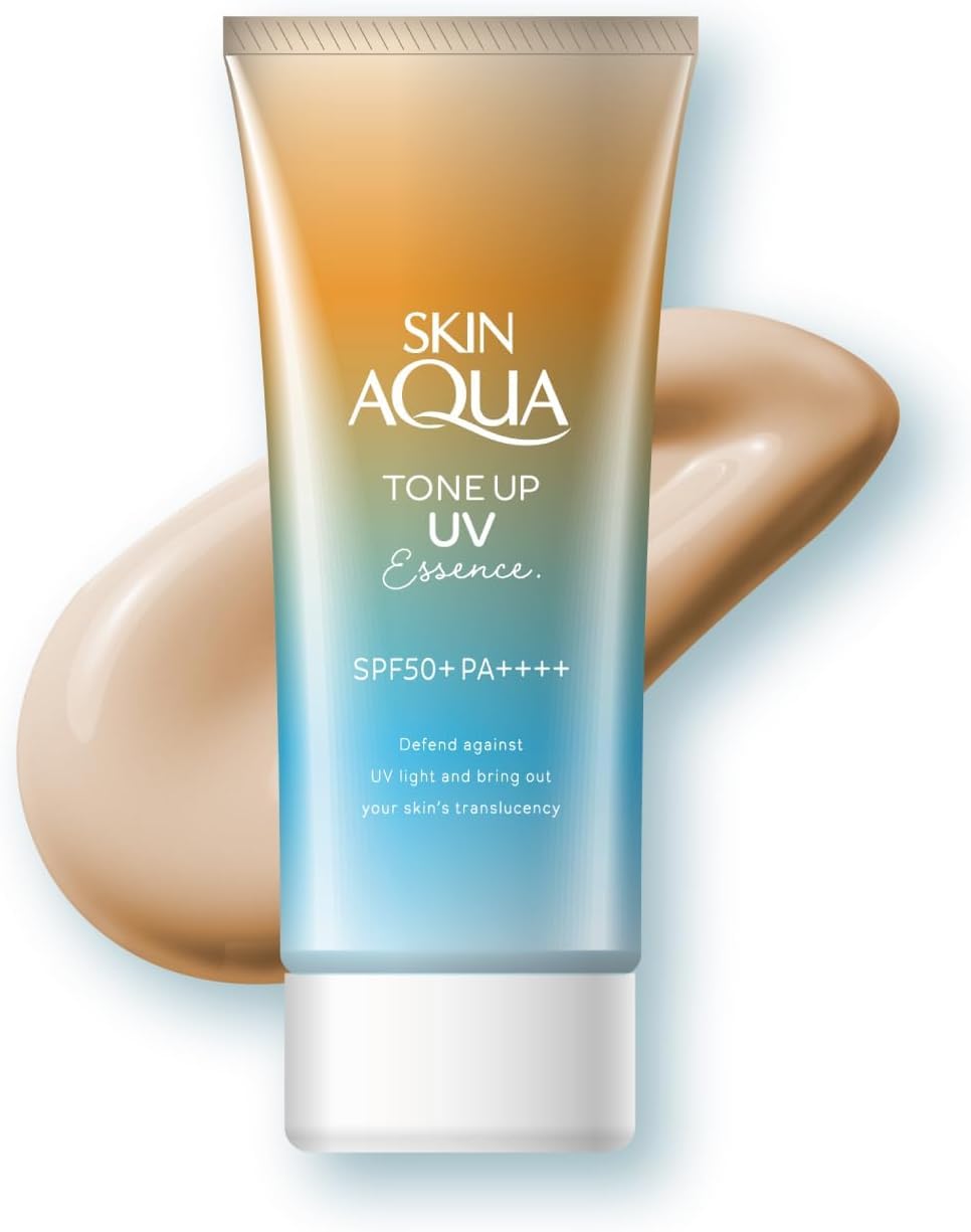 

SKIN AQUA Tone Up UV Essence Latte Beige 80г Солнцезащитный крем Основа для макияжа (SPF50 + PA ++++)