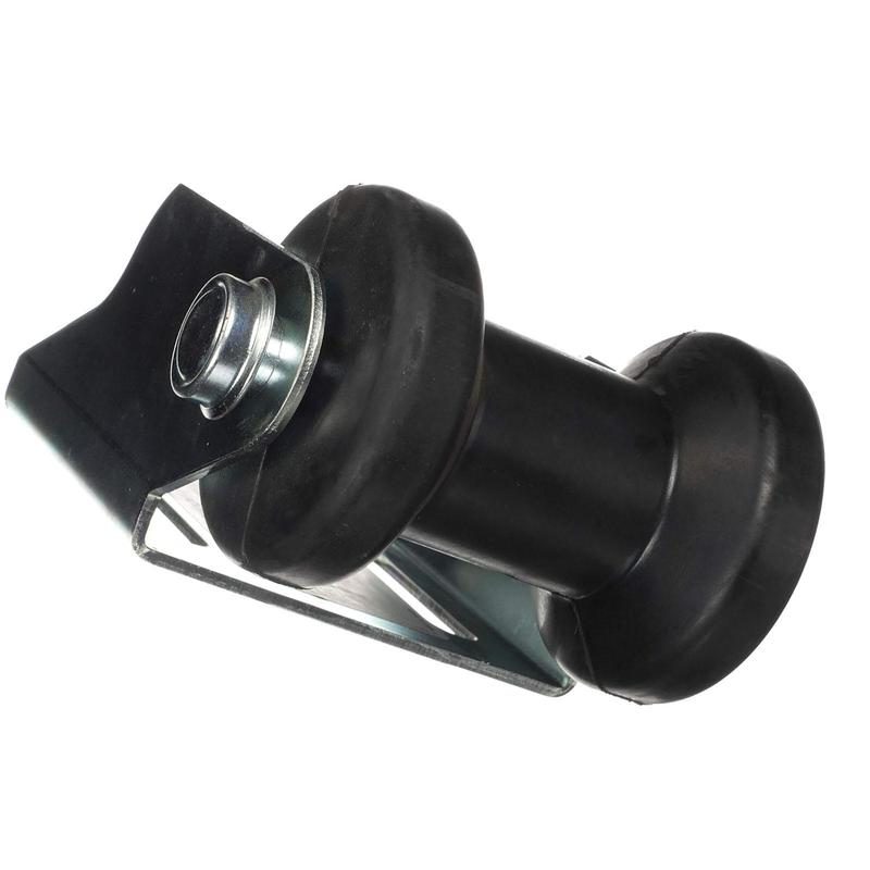 Heavy Duty Boat Trailer Panel Keel Roller Rubber Metal Bracket Roller Assembly for Dock Chain Protection Equipment