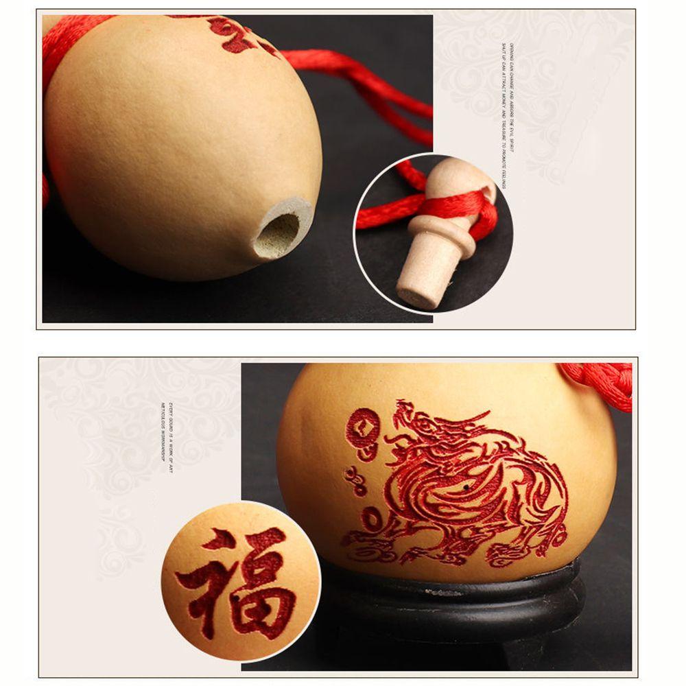 Shui with Tassel Bring Wealth and Luck Hanging Ornament Housewarming Gift Gourd Crafts Home Decor