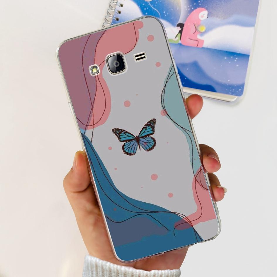 For Samsung Galaxy Grand Prime Case G530 G530H G531 G531H G531F SM-G531F Clear Cover Fashion Flower Soft TPU Silicone Phone Case