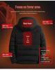 Unisex USB Heated Hoodie - Solid Color, Intelligent Temp Control for Autumn/Winter