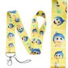 Anime Inside Out 2 Keychain Cartoon Cute Joy Sadness Anger Fear Doll Figure Keyring Schoolbag Lanyards Pendent Christmas Gift