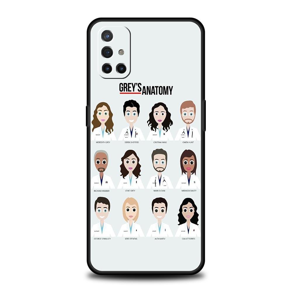Greys Anatomy Phone Case For Oneplus 13R 13 12R 11 10T 10R Nord N100 N200 N10 10 9 9R 9RT CE 3 2 Z Pro 5G Soft TPU Cover Fundas