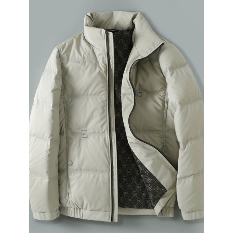Transfer To Domestic Sales Export Big Brand Stand Collar Men Down Jacket Outerwear Winter Warm Cold-Proof Duck Down Cold Protective Clothing Tide