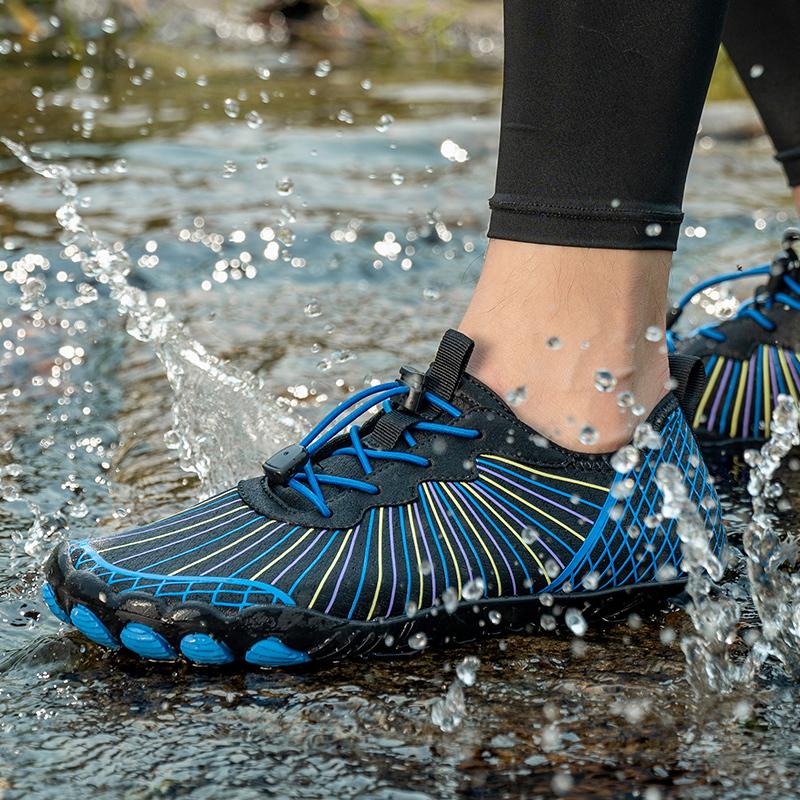 Menn Aqua Sko Dame Dykkersokker Barfot Svømming Vannsko Oppstrøms Strand Vade Sports Joggesko For Fitness Yoga Surfing