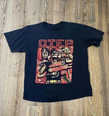 Trend Otep Band Black T-Shirt Cotton  Unisex Unisex T-Shirt