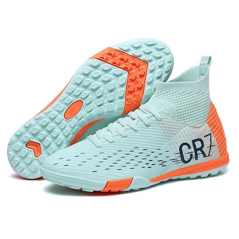 Football Shoes Men's Shredded Nails Boys Training Shoes Student Adult Lawn Spikes Sneakers