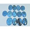 Colour Enhanced Magnesite Turquoise Oval Cabochon Loose Gemstone 13Pcs Lot C-2076