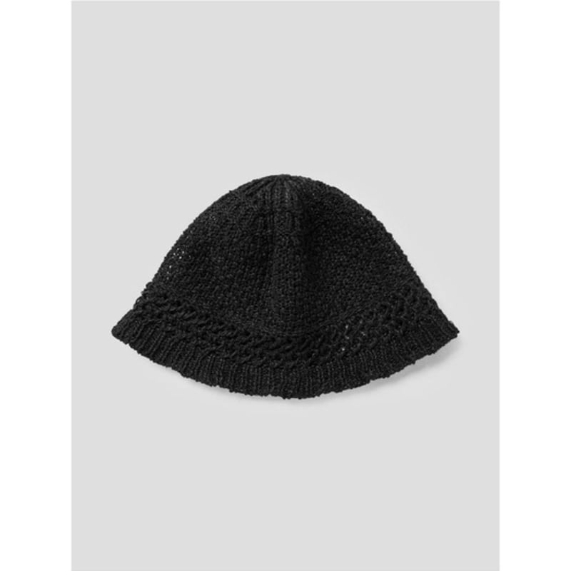 

8SECONDS Летняя вязаная панама черная (19568BWY15) sable