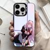 S-Sexy Z-Zero Two Phone Case For iPhone17,16,15,14,13,12,11 Plus,Pro Max Candy Silver Plated Inside Cover
