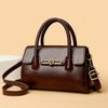 Urban Simple Style Women's Crossbody Bag Handbag Shoulder Bags Retro Large Capacity Soft PU Leather Tote Bag for Daily Use