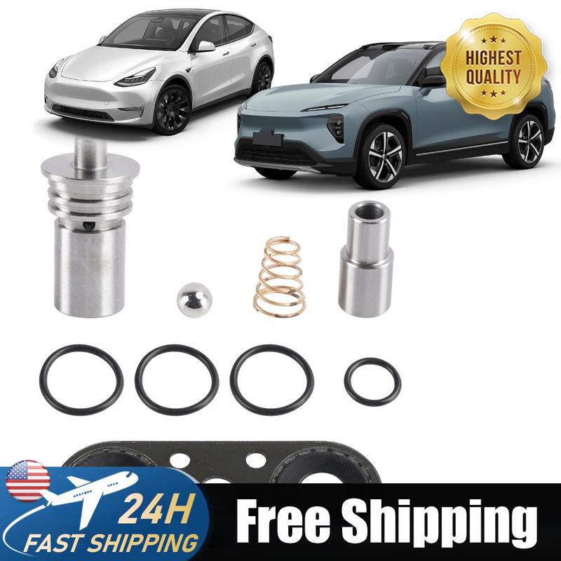 Cooler Flow Bypass Valve Kit Replace STL010 Cooler Bypass Valve Upgrade Kit with Bypass Gasket for 6L80/90E 8L80/90E