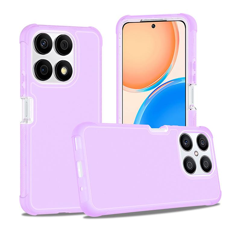 For Honor X8A Three-in-one Mobile Phone Case Candy Color North and South America Anti-fall New