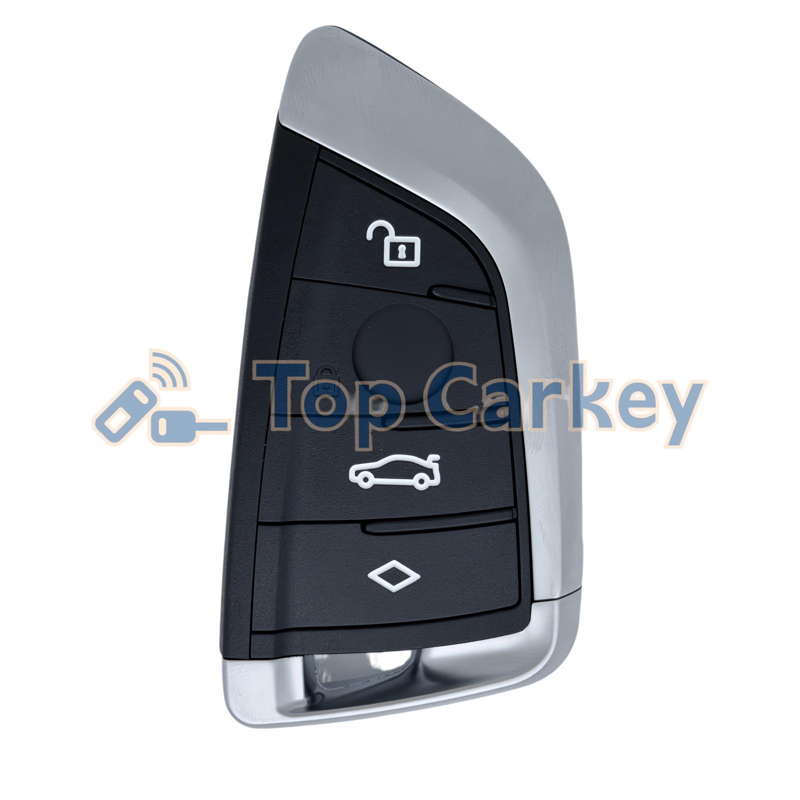 TopCarkey N5F-ID21B ID21B OEM Печатная плата Умный ключ Чип ID49 313/314 МГц для BMW Кузов G X1 X3 X5 Система BDC2 BDC3 Black Shell Only