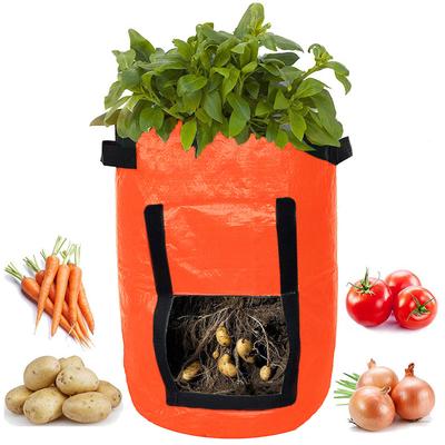 DIY Potato  Planter PE Cloth Planting Container Bag Thicken Garden Pot