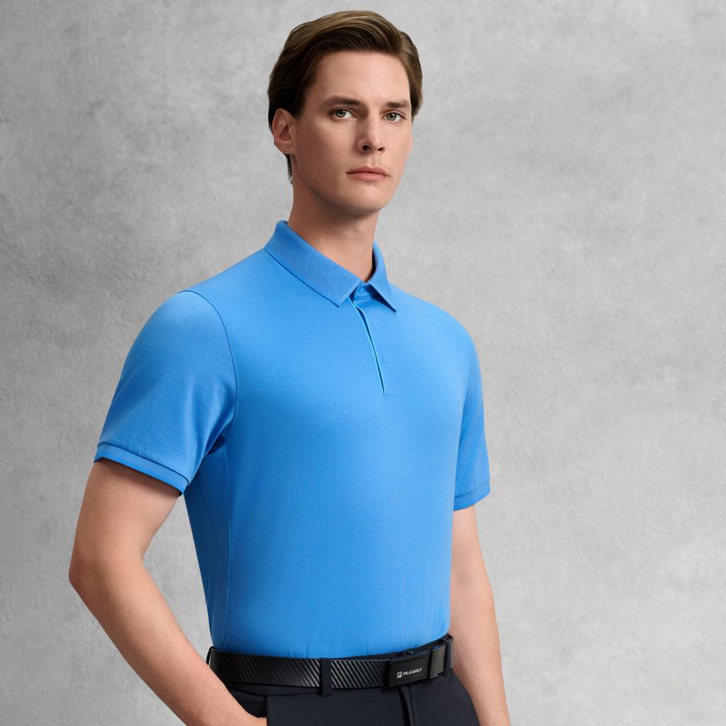 FILA Golf Series Casual Business Simple Polo Shirt Men tops A11M635137FBU