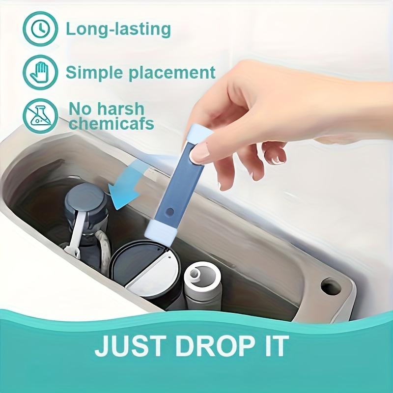 Magnetische WC-Reiniger-Streifen in quadratischer PC-Tube - Schneller Fleckenentferner für Zuhause, Studentenwohnheim & Spüle - Umweltfreundliches Badreinigungs-Tool mit 36 Streifen