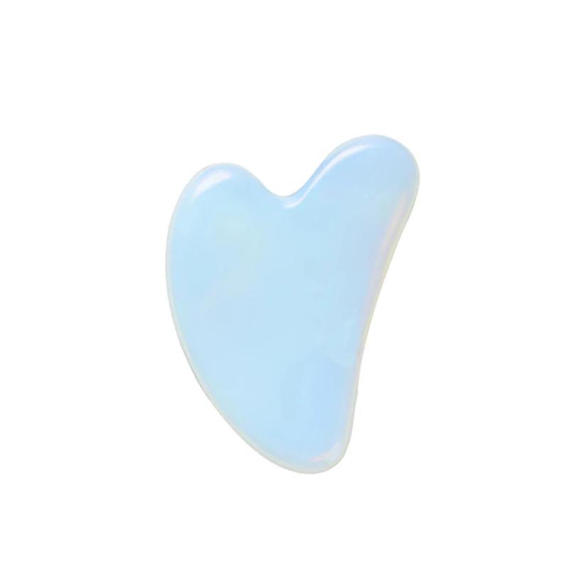 Opal Jade Gua Sha Massage Set Gouache Scraper Stone For Facial Lifting Scraping Anti Wrinkle Skin Care Beauty Tools