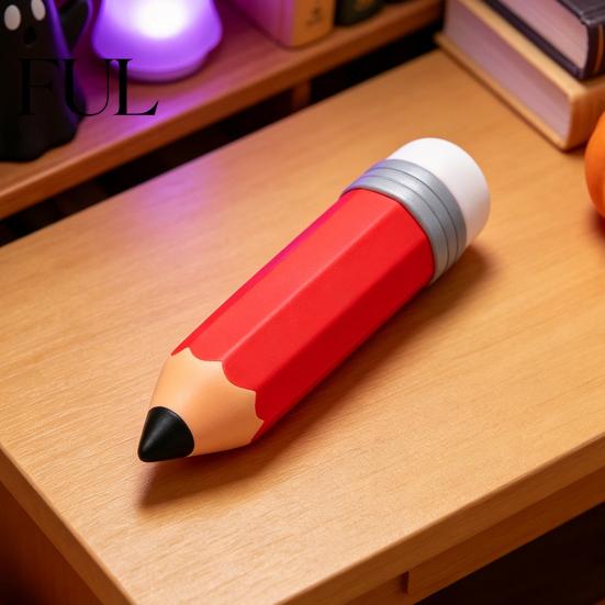 Fidget Toys for Adults Kids Giant Pencil Squeeze Toy, Slow Rebound TPR Sensory Toy Adults, Soft Pinchable Toys, Fun Desk Decoration Halloween