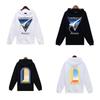 Unisex Trendy European & American Loopback Hooded Sweatshirts - Autumn/Winter, Featuring Loose Casablanca Style