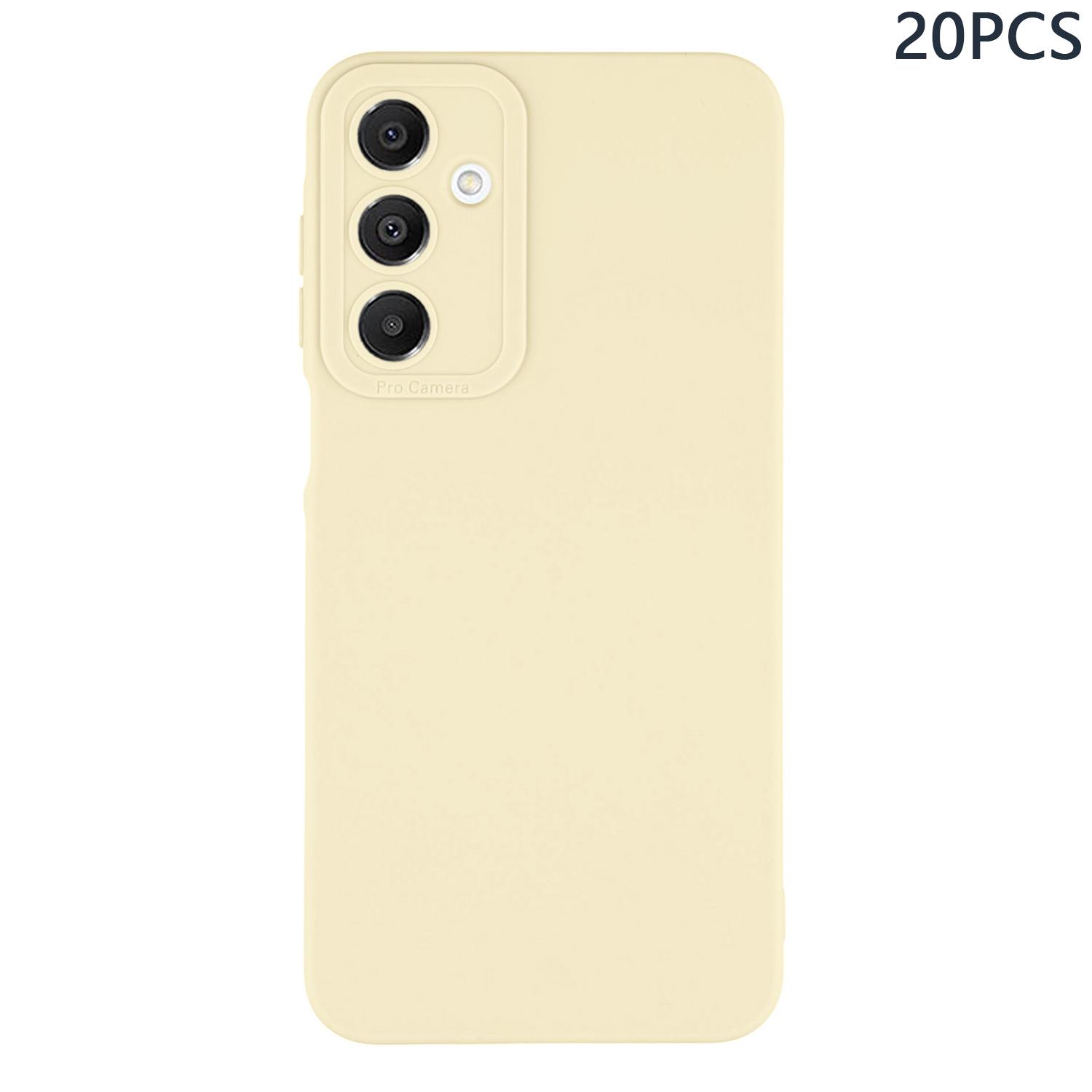 

Bulk Purchasing 20Pcs For Samsung Galaxy A16 4G/5G Case Precise Cutouts 1.3mm TPU Matte Phone Cover Ivory White