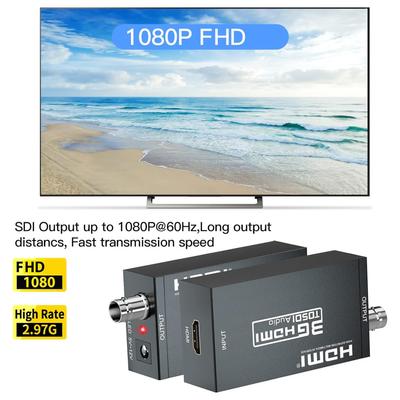 HighClear Multimedia Interface To SDI Converter HDMICompatible To SDI Signal Converter Audio