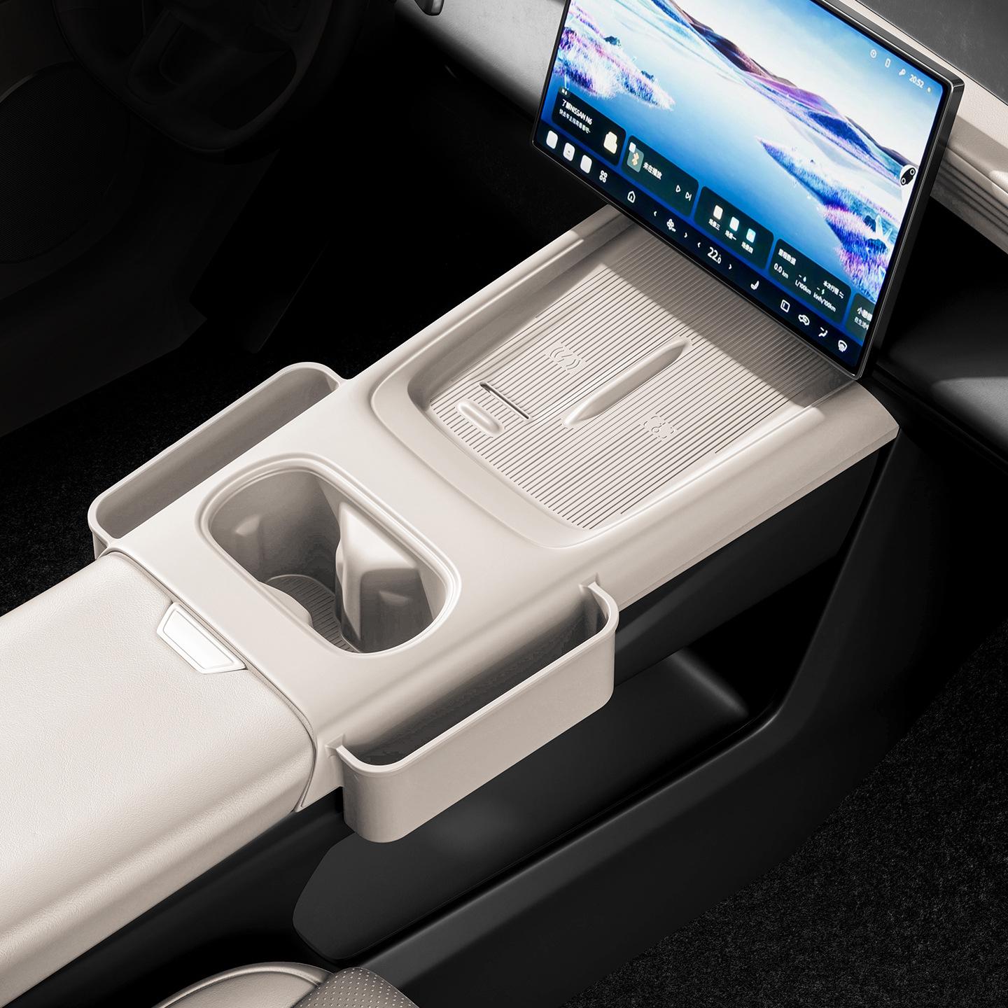 

Nissan N6 Center Console Glasses Storage Box - Fits 26 Models, Auto Organizer Accessories