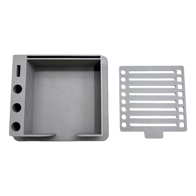 Space Saving Desk Tray Note Templates Hold Box For Notes Pens Office Supplies