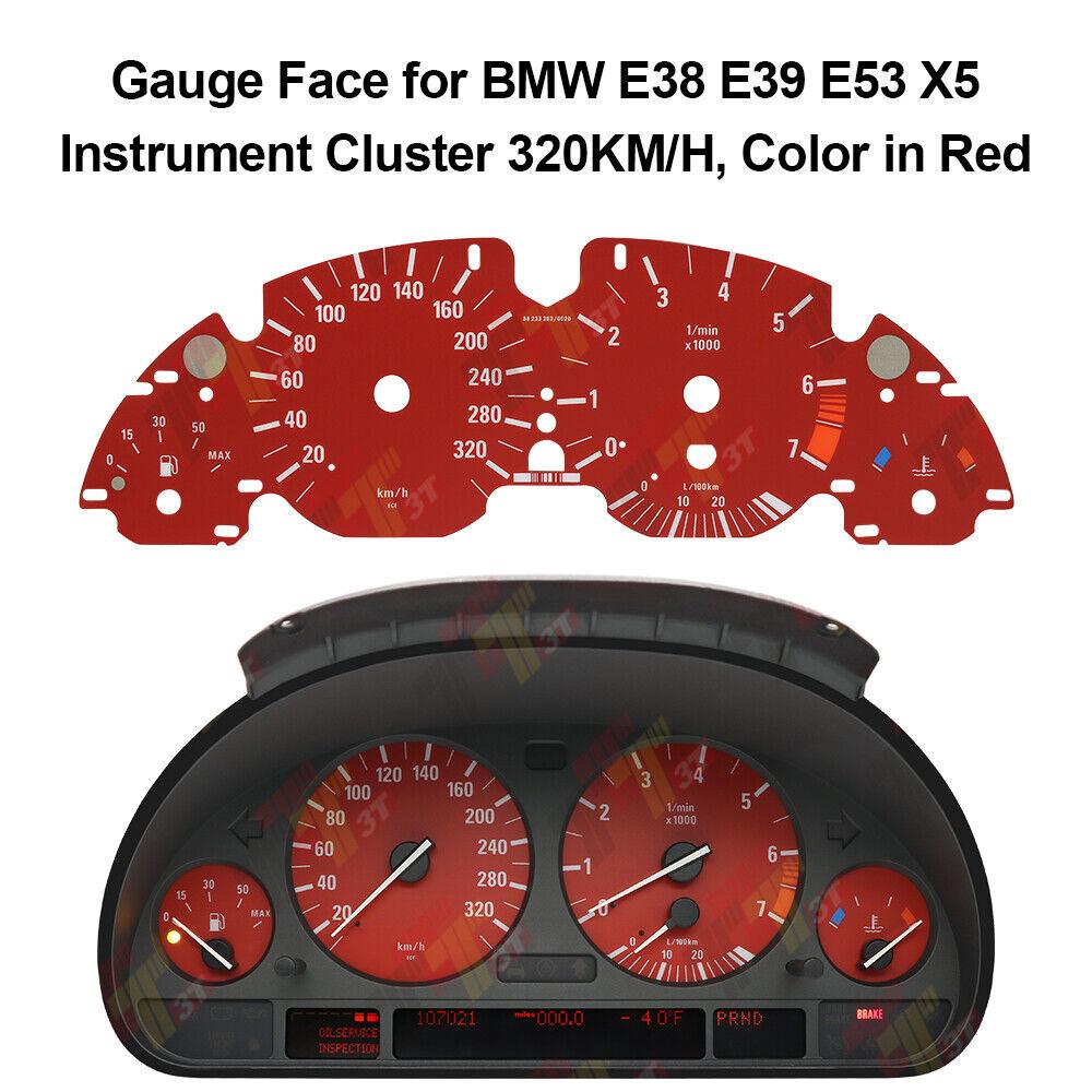 Gauge Face Overlay for BMW E38