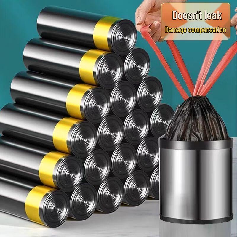 Jiemengzhe Thickened Drawstring Trash Bags